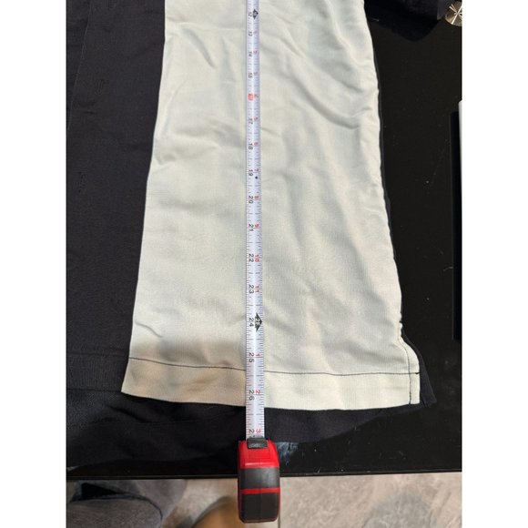 CUBAVERA BLACK AND WHITE BUTTON DOWN SHORT SIZE SMALL | W1 - Picture 3 of 5